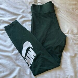 Nike Women’s Dark Green Leggings